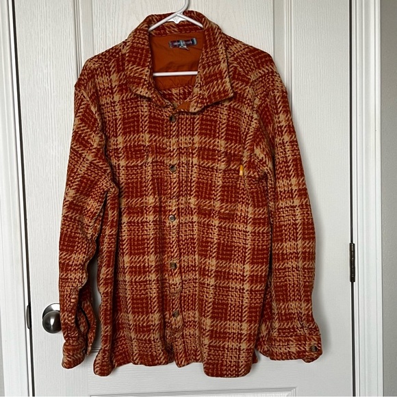 Urban Outfitters UO Men’s Check Filled Twill Work Overshirt Size XL - Picture 5 of 12